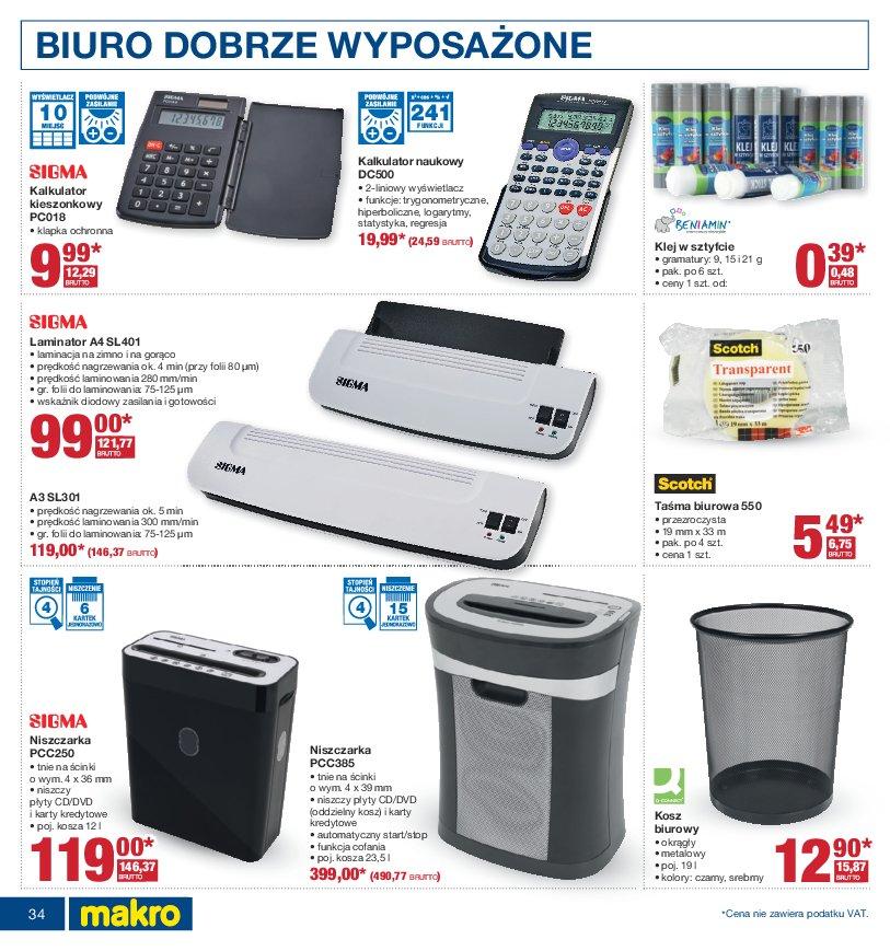 Gazetka promocyjna MAKRO do 20/06/2016 str.34