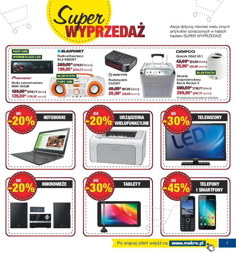 Gazetka promocyjna MAKRO do 16/01/2017 str.7