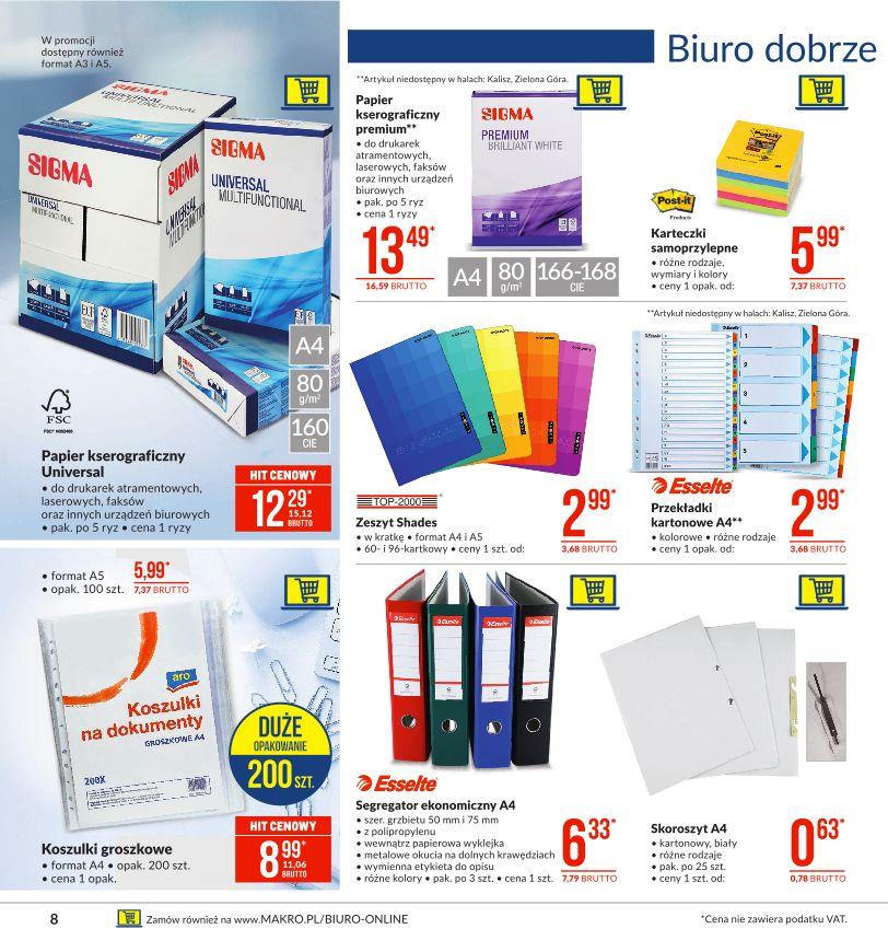 Gazetka promocyjna MAKRO do 23/11/2020 str.8