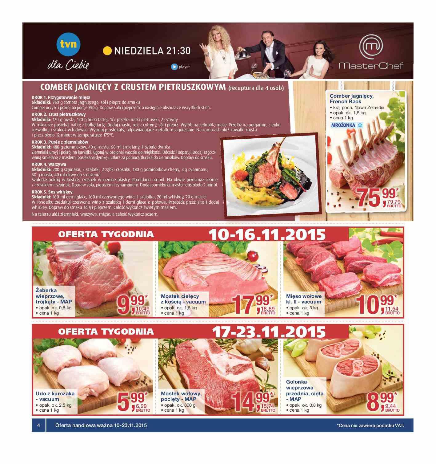 Gazetka promocyjna MAKRO do 23/11/2015 str.4