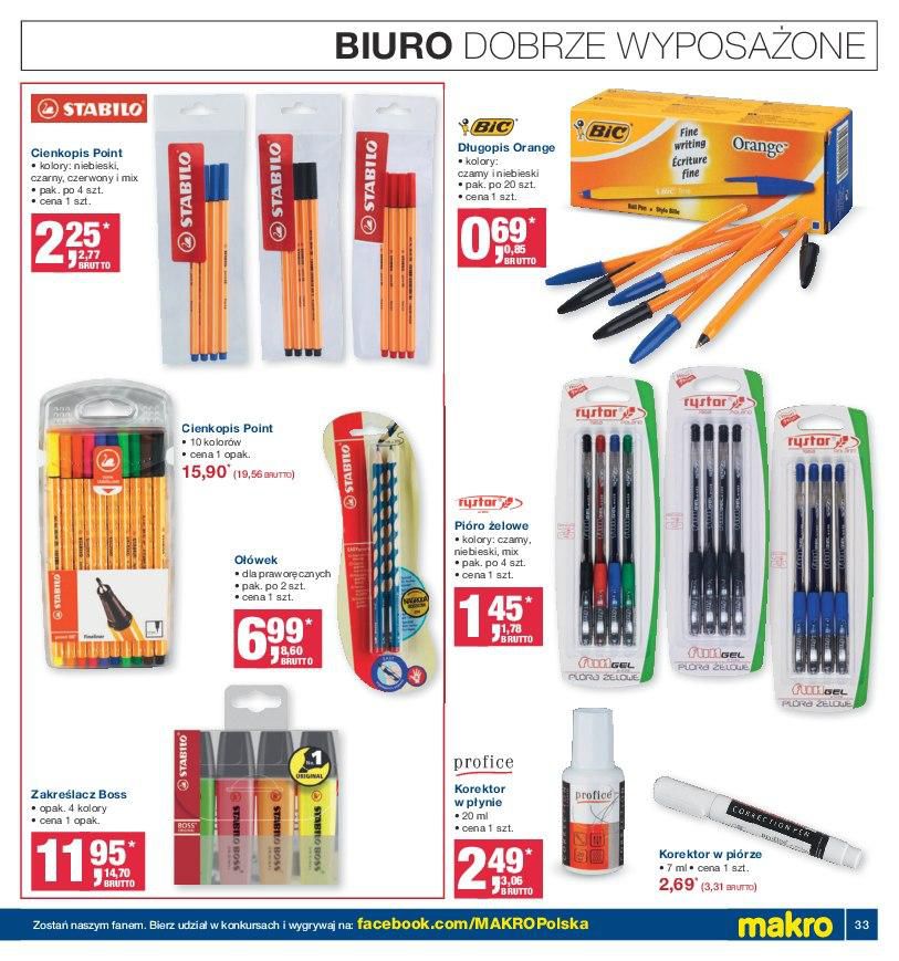 Gazetka promocyjna MAKRO do 25/04/2016 str.33