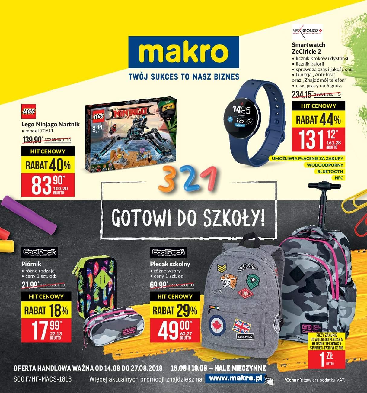 Gazetka promocyjna MAKRO do 27/08/2018 str.23