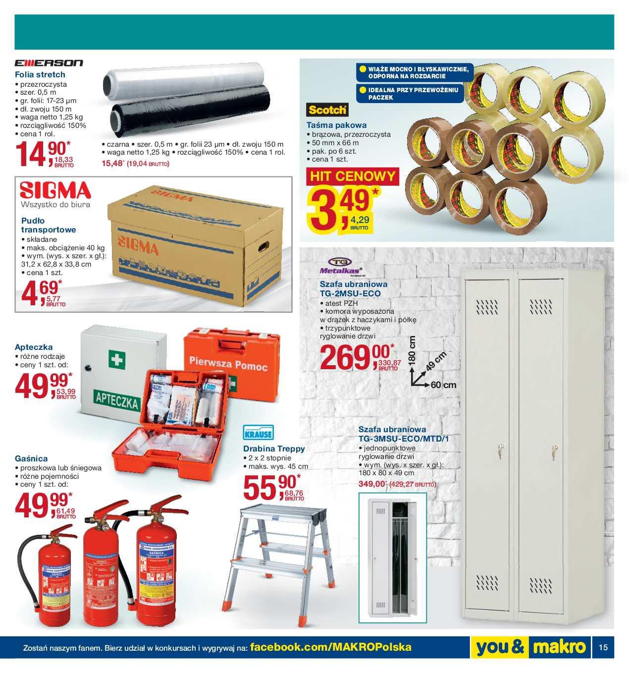 Gazetka promocyjna MAKRO do 18/01/2016 str.15