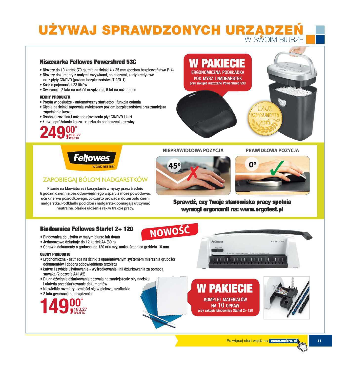 Gazetka promocyjna MAKRO do 23/05/2016 str.11