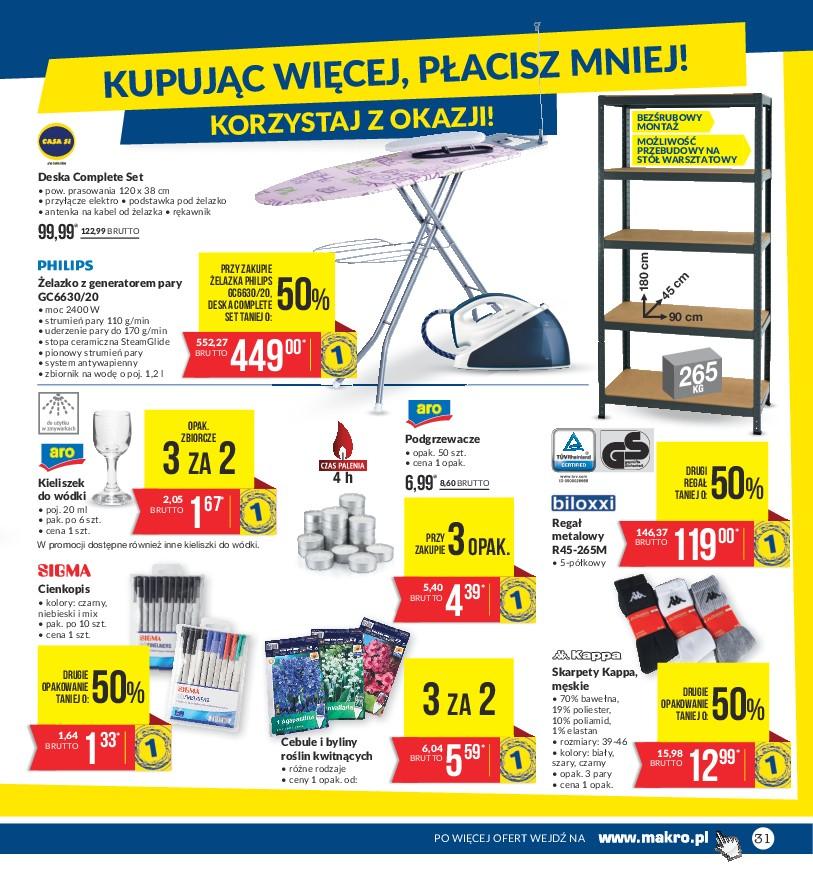 Gazetka promocyjna MAKRO do 08/05/2017 str.31