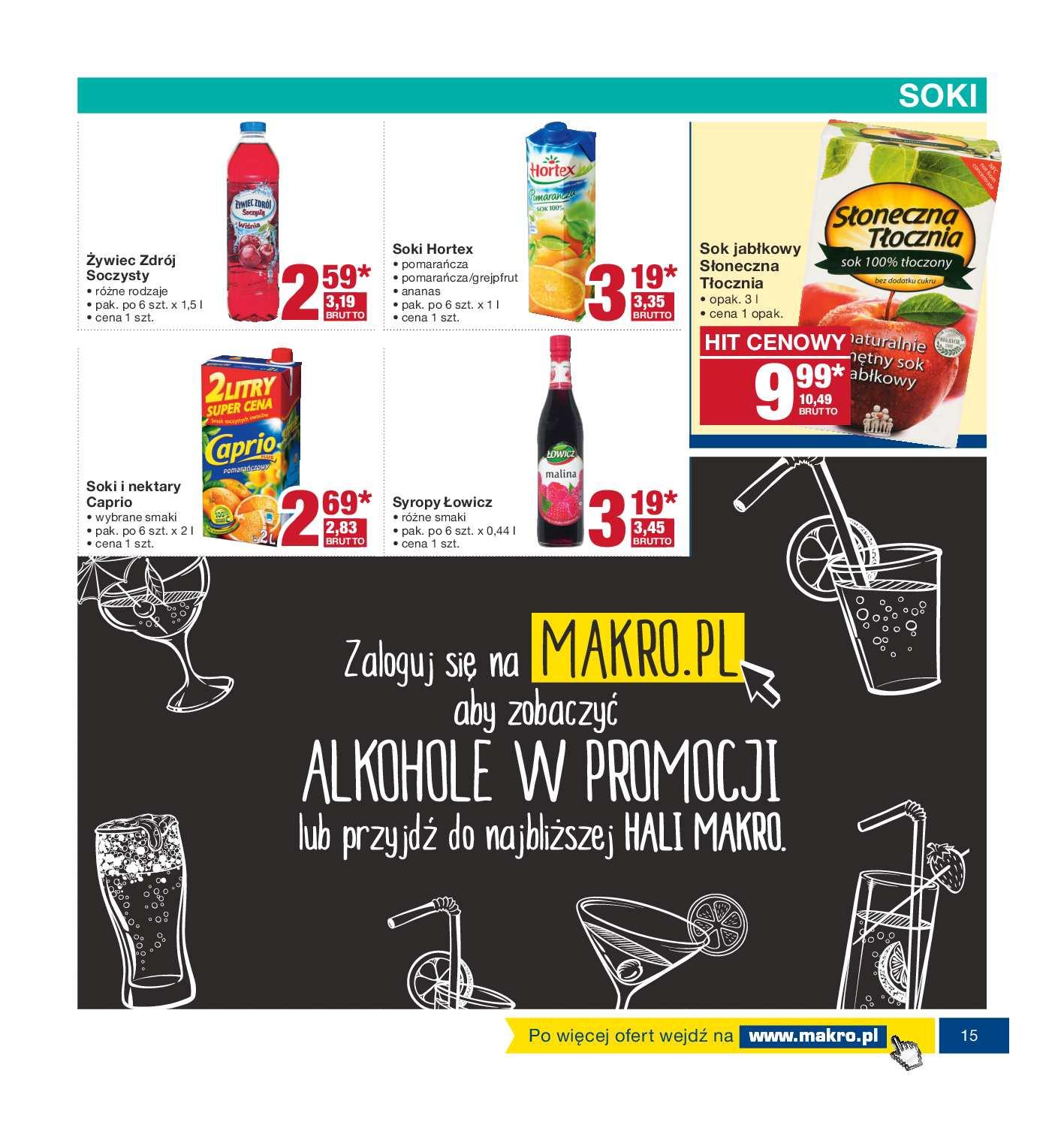 Gazetka promocyjna MAKRO do 01/08/2016 str.15