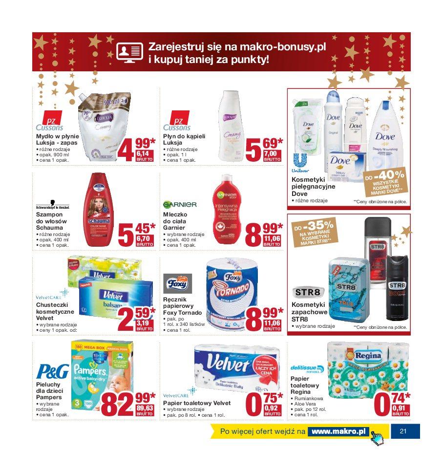 Gazetka promocyjna MAKRO do 24/12/2016 str.21