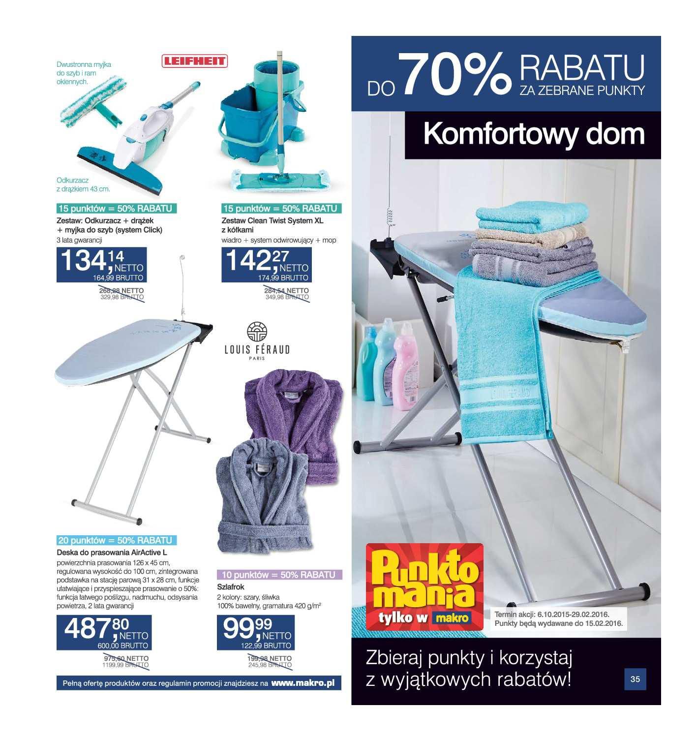 Gazetka promocyjna MAKRO do 07/12/2015 str.35