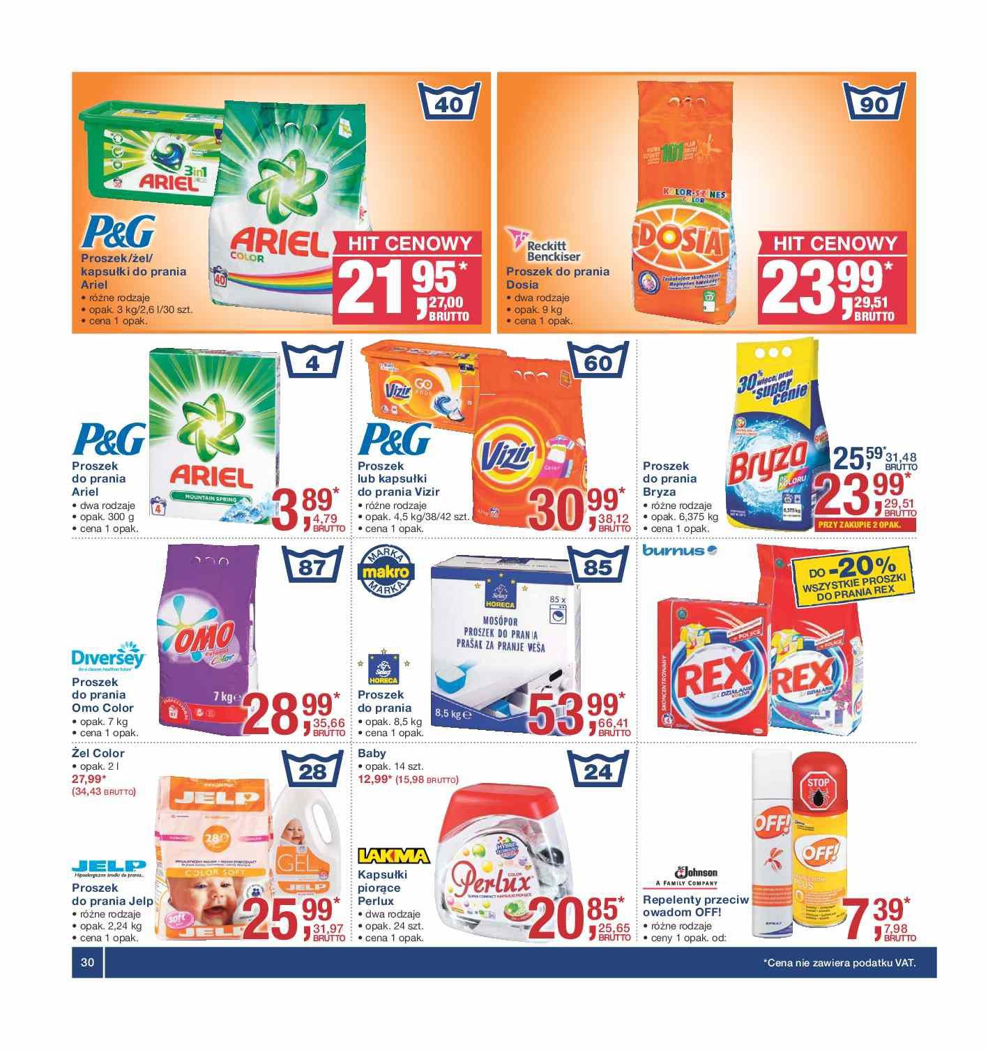 Gazetka promocyjna MAKRO do 09/05/2016 str.30