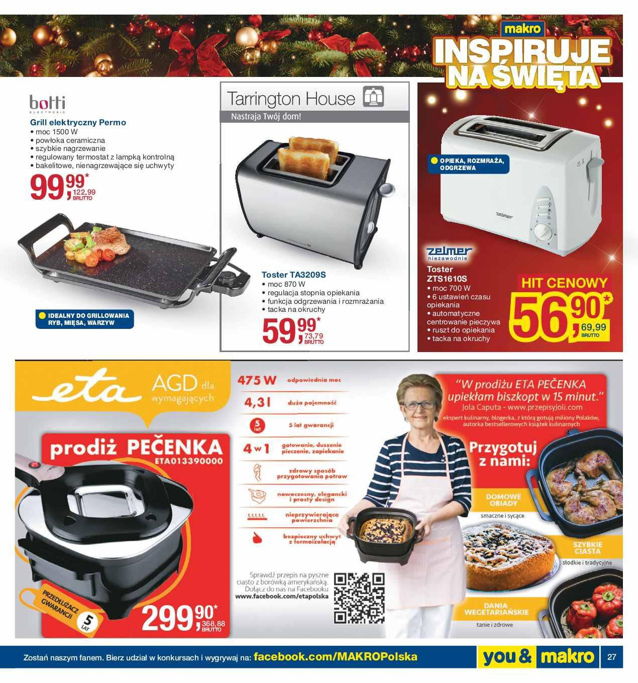 Gazetka promocyjna MAKRO do 23/11/2015 str.27