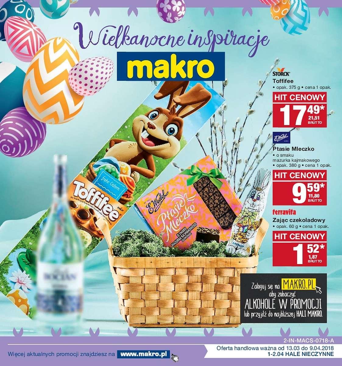 Gazetka promocyjna MAKRO do 09/04/2018 str.1