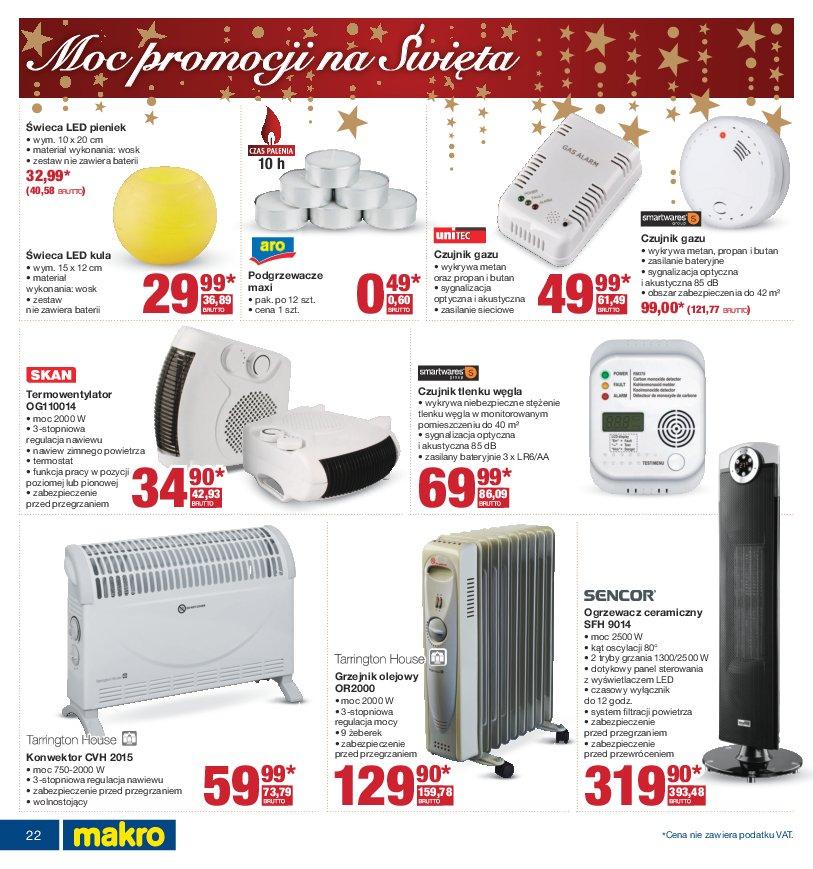 Gazetka promocyjna MAKRO do 05/12/2016 str.22