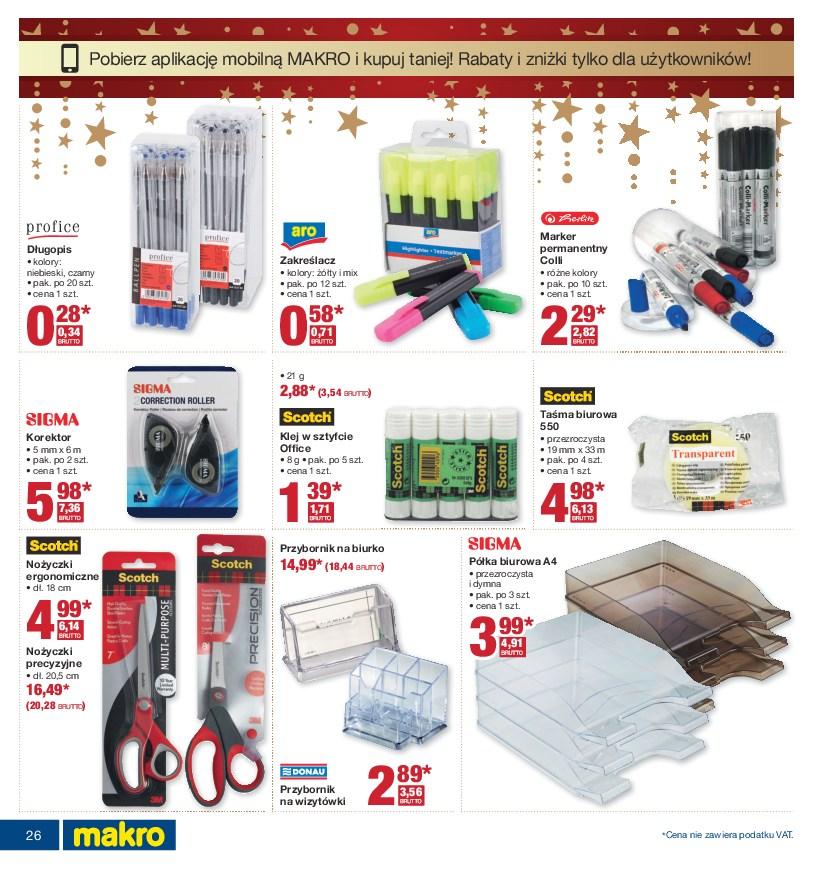 Gazetka promocyjna MAKRO do 21/11/2016 str.26