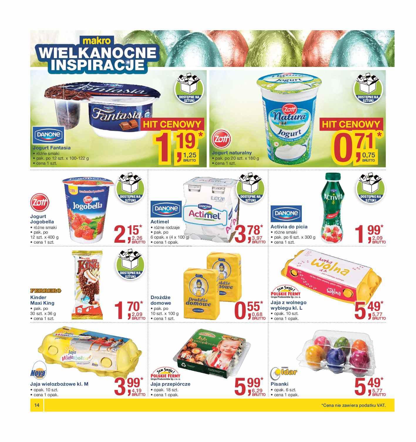 Gazetka promocyjna MAKRO do 28/03/2016 str.14