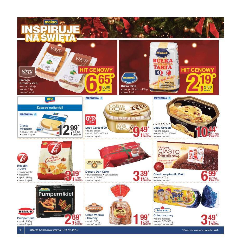 Gazetka promocyjna MAKRO do 24/12/2015 str.18