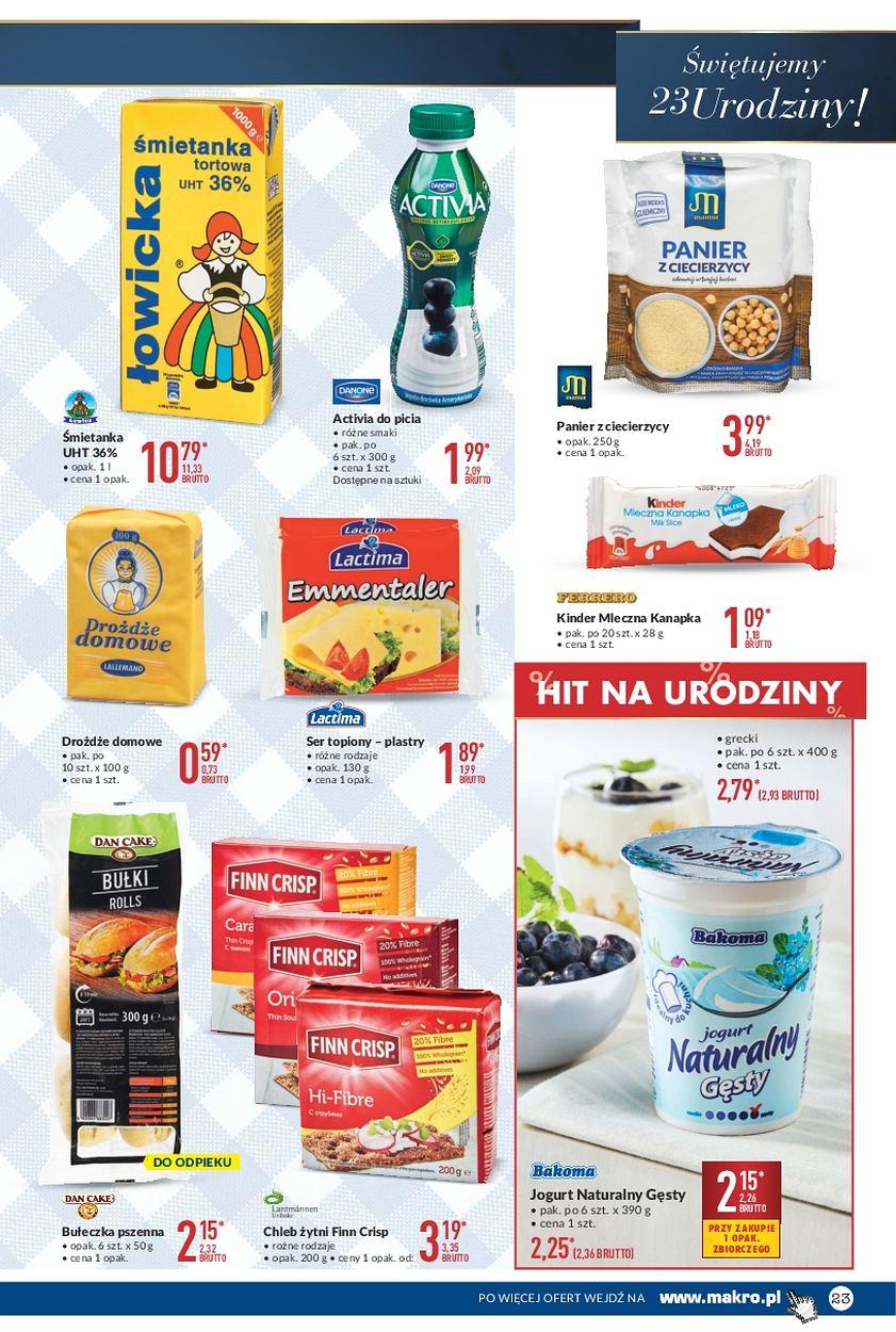 Gazetka promocyjna MAKRO do 25/09/2017 str.23