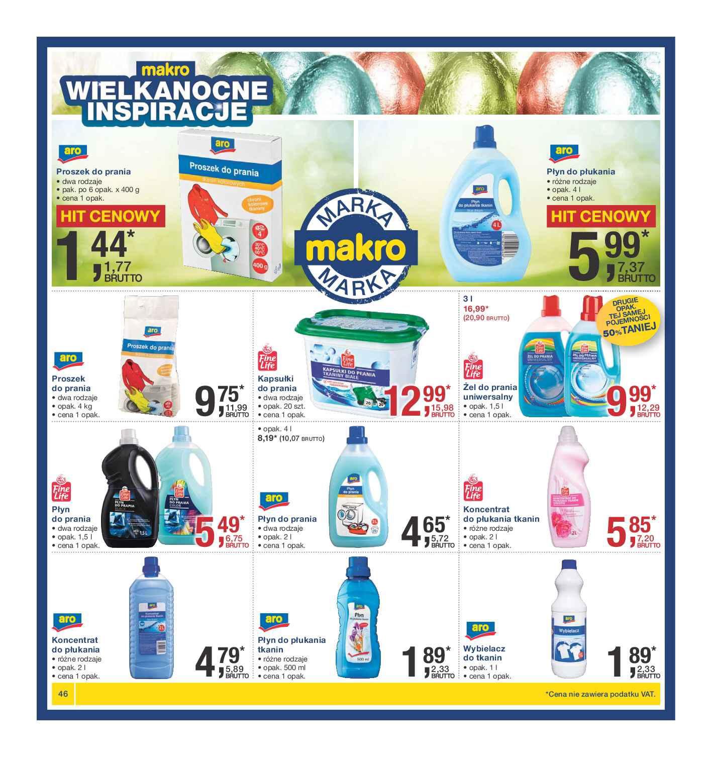 Gazetka promocyjna MAKRO do 28/03/2016 str.46