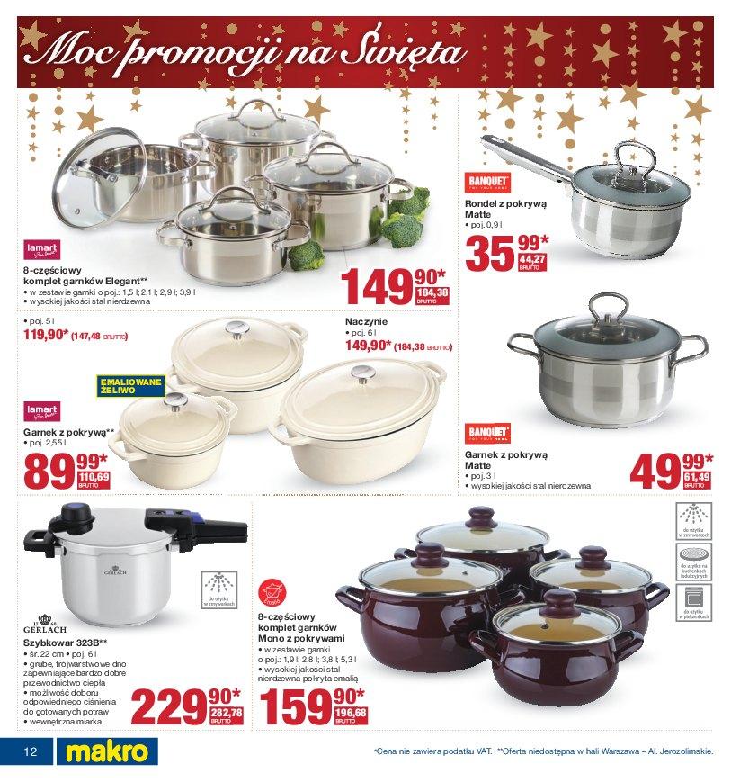 Gazetka promocyjna MAKRO do 05/12/2016 str.12