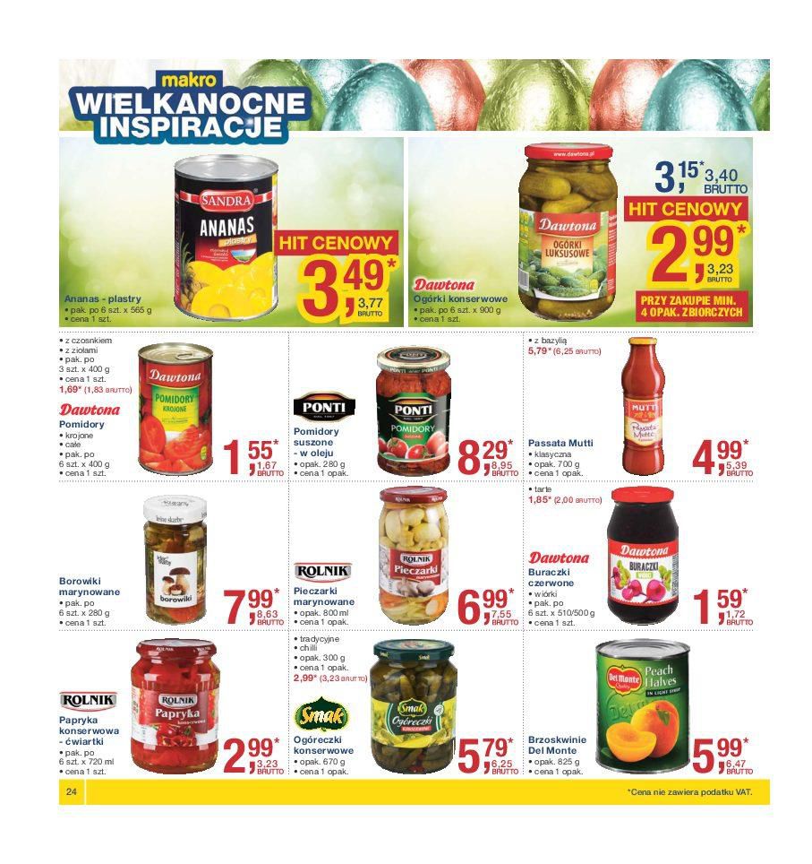 Gazetka promocyjna MAKRO do 14/03/2016 str.24