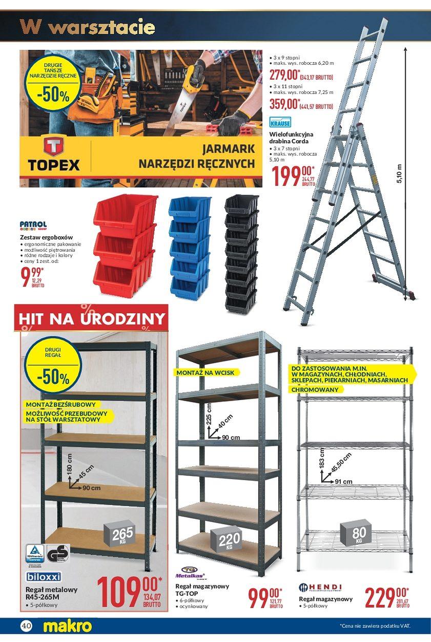 Gazetka promocyjna MAKRO do 25/09/2017 str.40