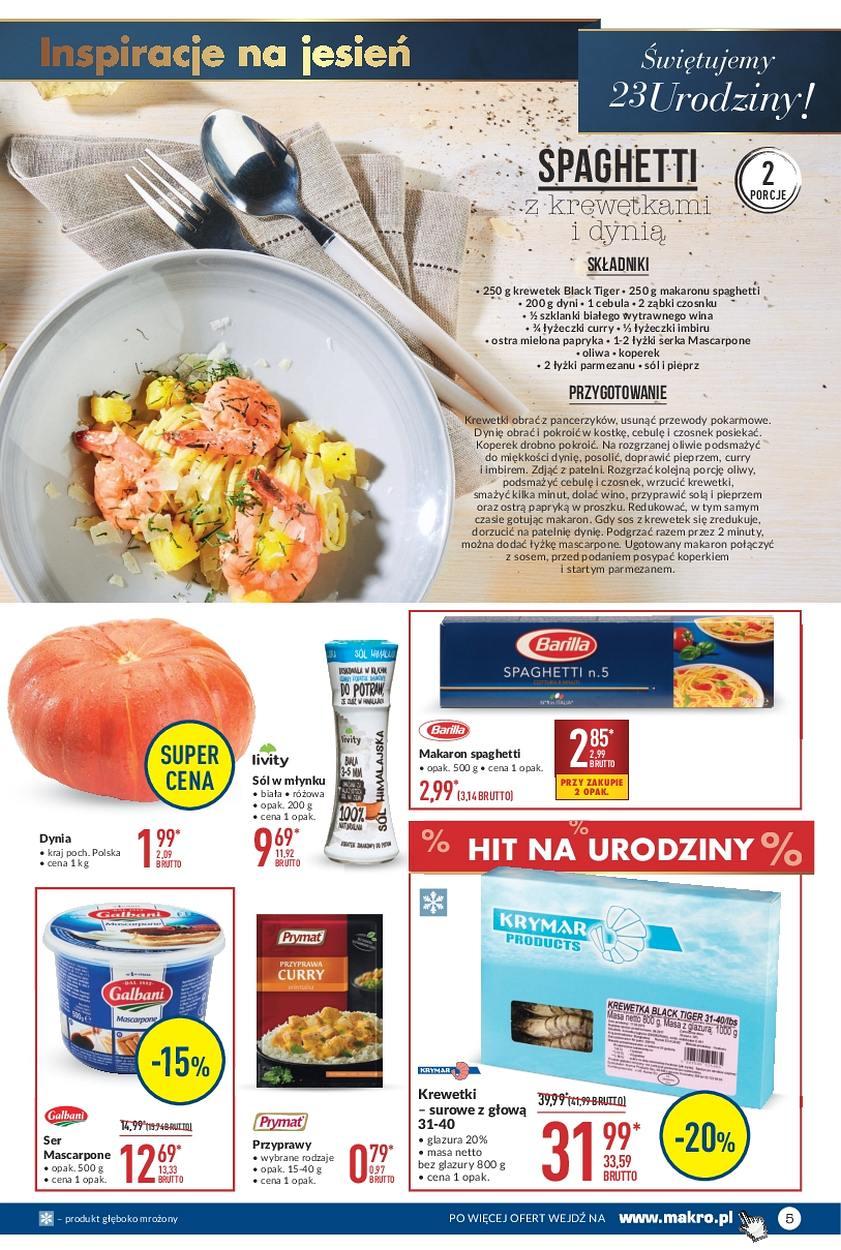 Gazetka promocyjna MAKRO do 09/10/2017 str.5