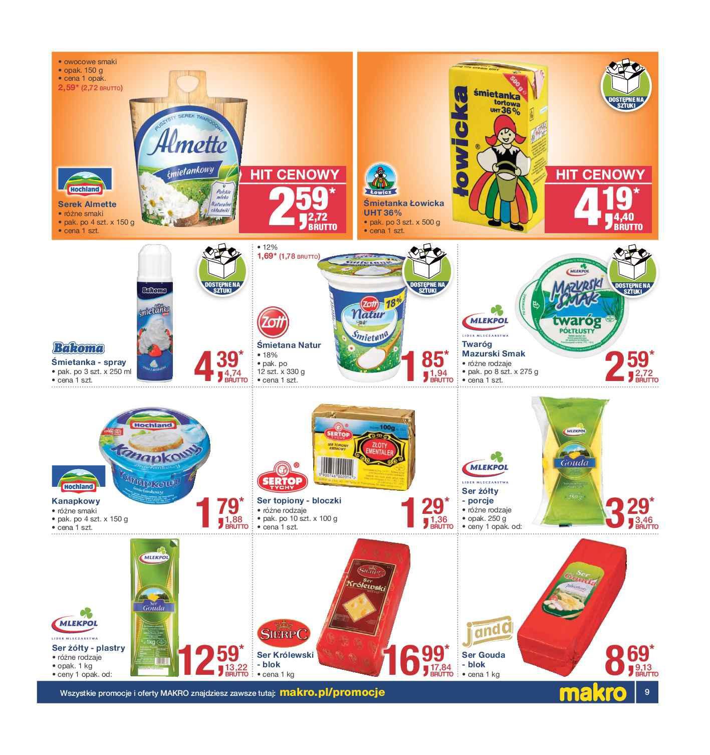 Gazetka promocyjna MAKRO do 09/05/2016 str.9