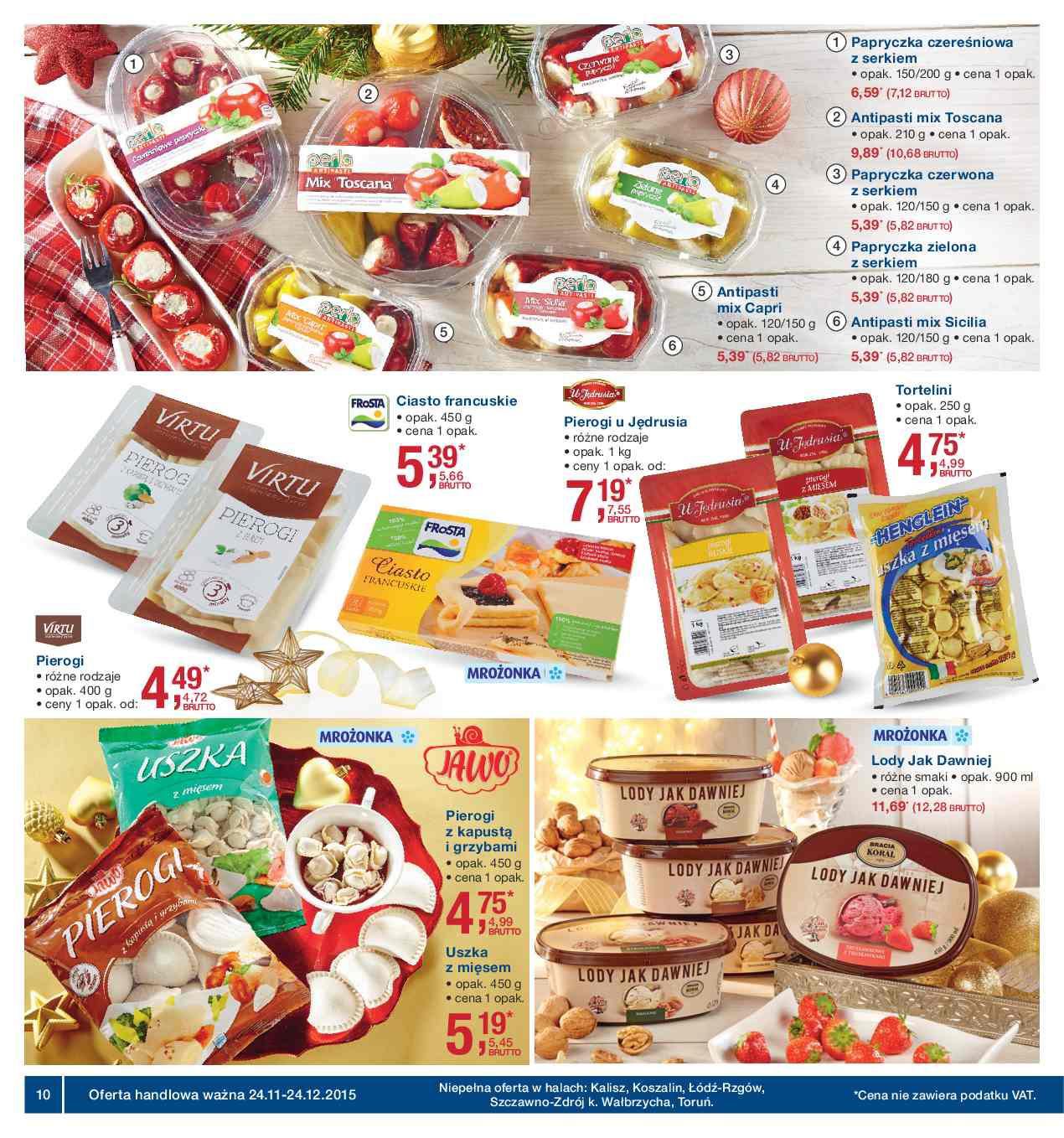 Gazetka promocyjna MAKRO do 24/12/2015 str.10