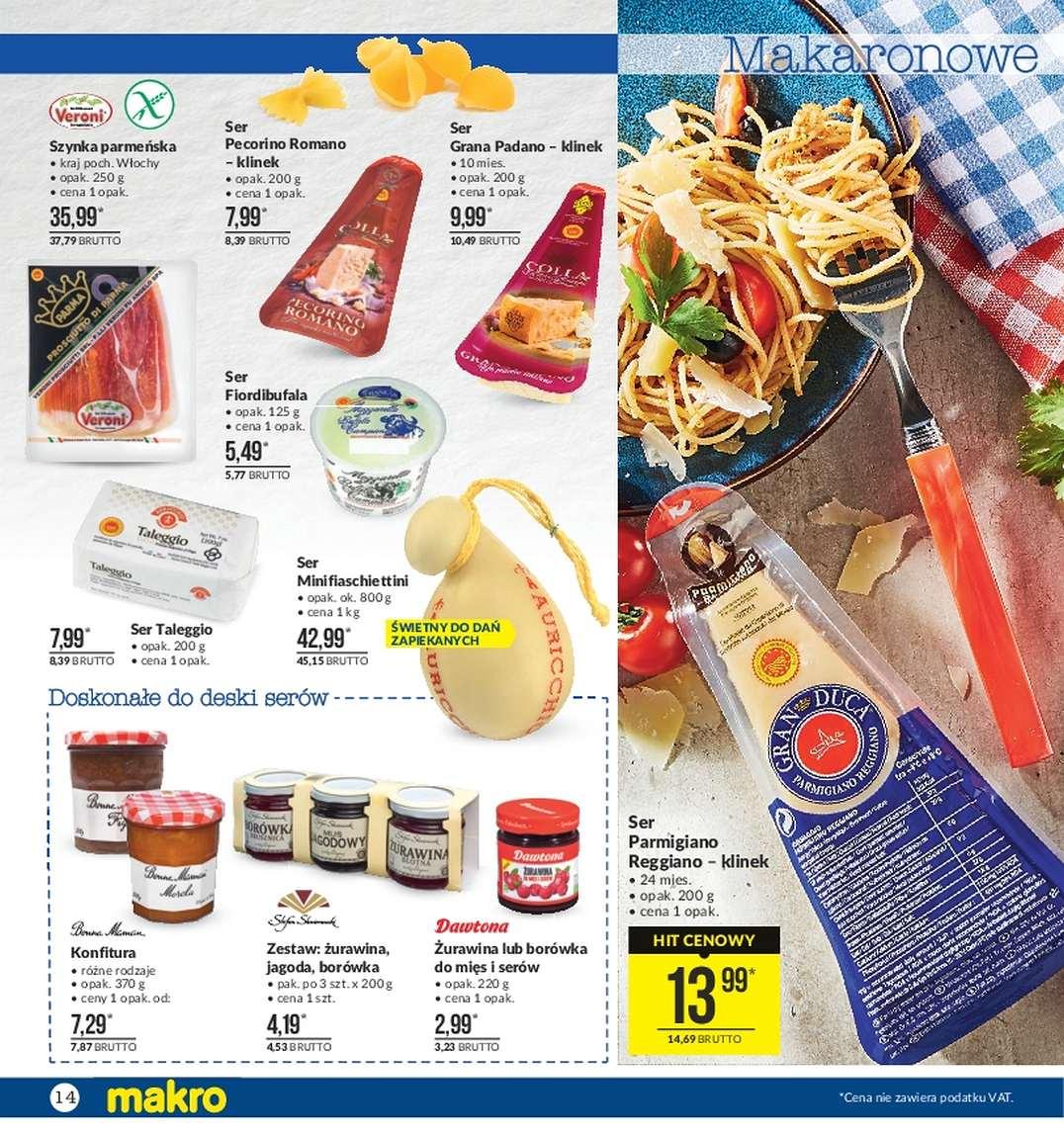 Gazetka promocyjna MAKRO do 14/08/2017 str.14