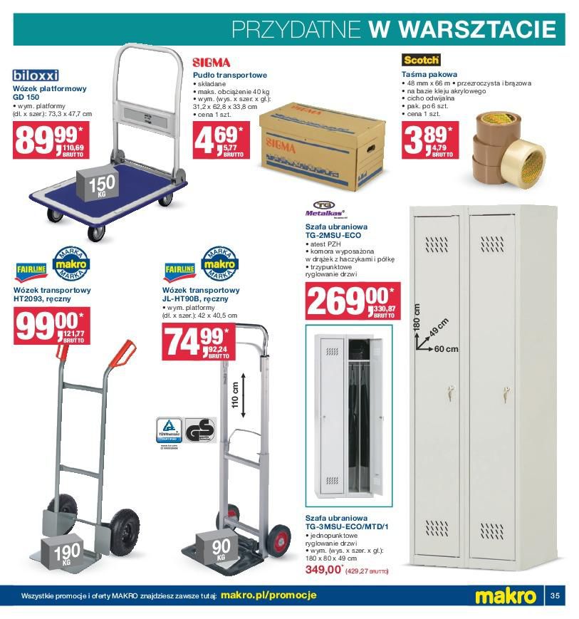 Gazetka promocyjna MAKRO do 09/05/2016 str.35