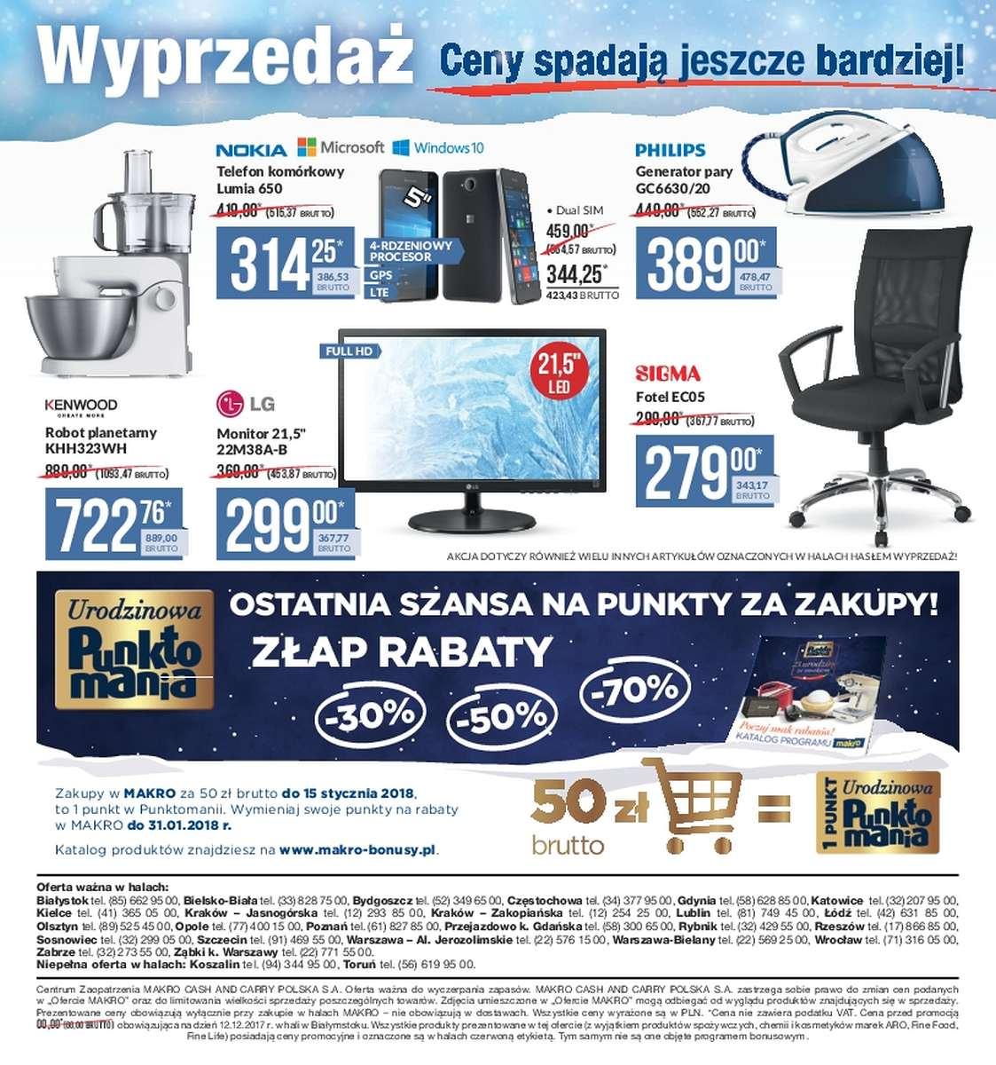 Gazetka promocyjna MAKRO do 15/01/2018 str.54