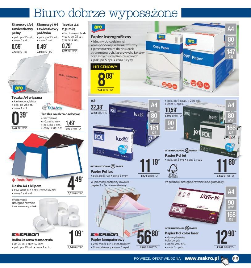 Gazetka promocyjna MAKRO do 08/05/2017 str.65