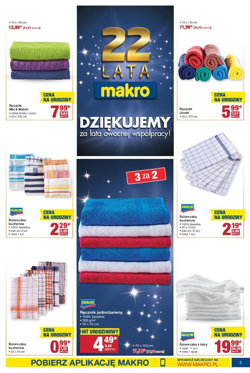 Gazetka promocyjna MAKRO do 26/09/2016 str.5