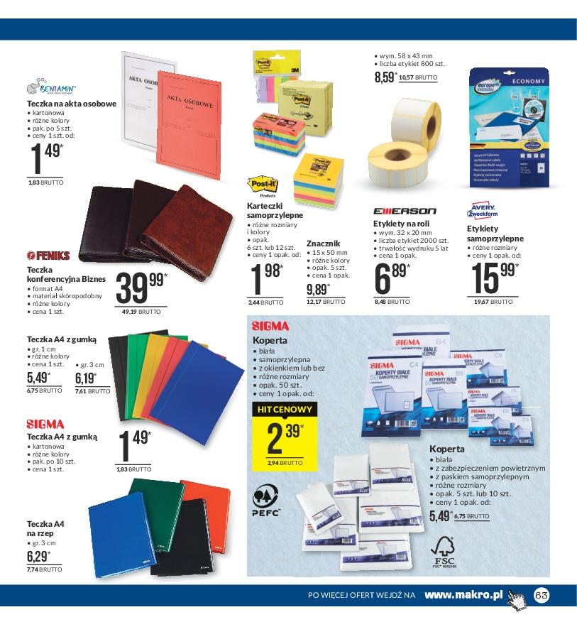 Gazetka promocyjna MAKRO do 10/04/2017 str.63