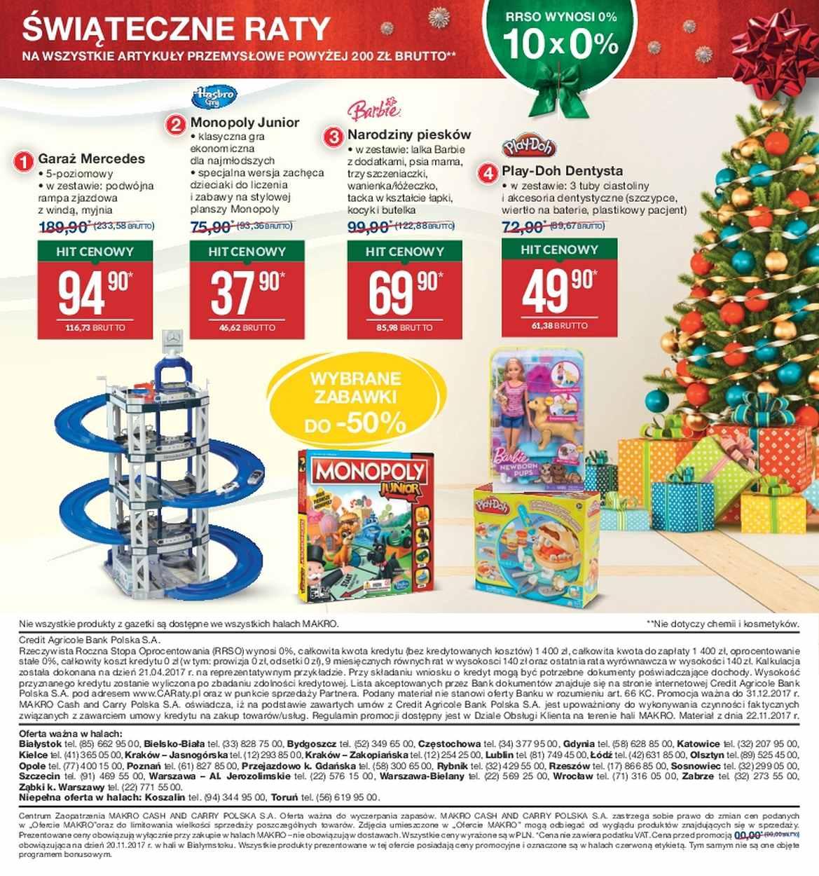 Gazetka promocyjna MAKRO do 24/12/2017 str.16