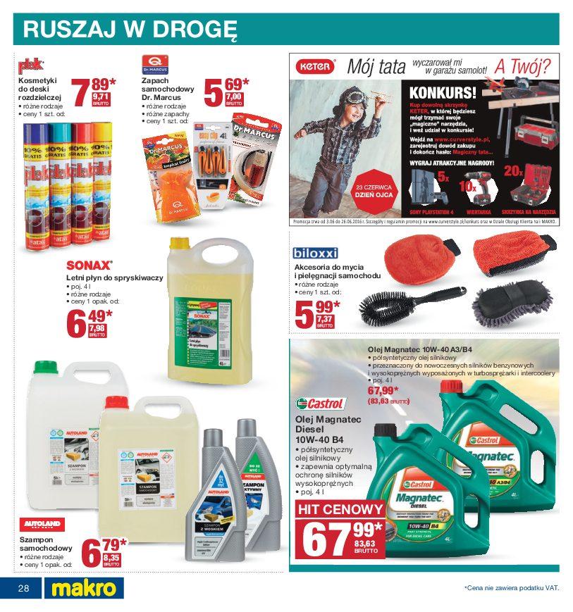 Gazetka promocyjna MAKRO do 20/06/2016 str.28