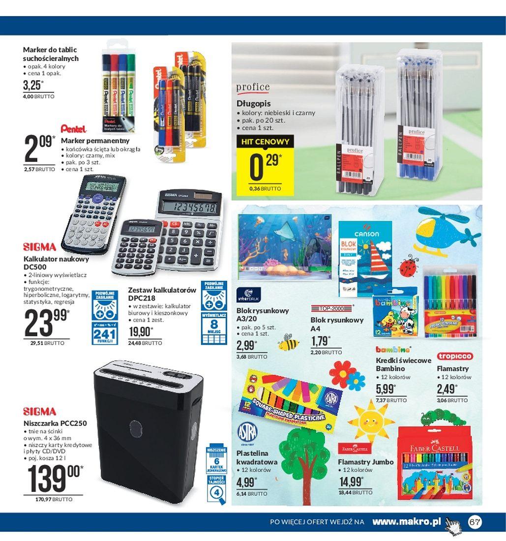 Gazetka promocyjna MAKRO do 05/06/2017 str.67