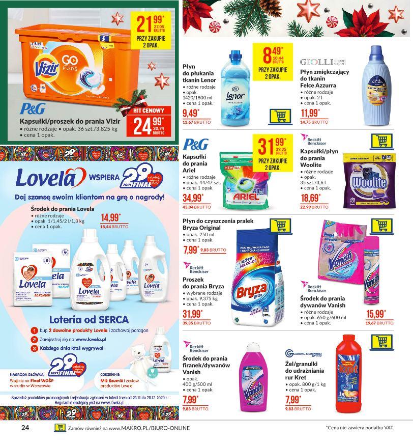 Gazetka promocyjna MAKRO do 24/12/2020 str.24