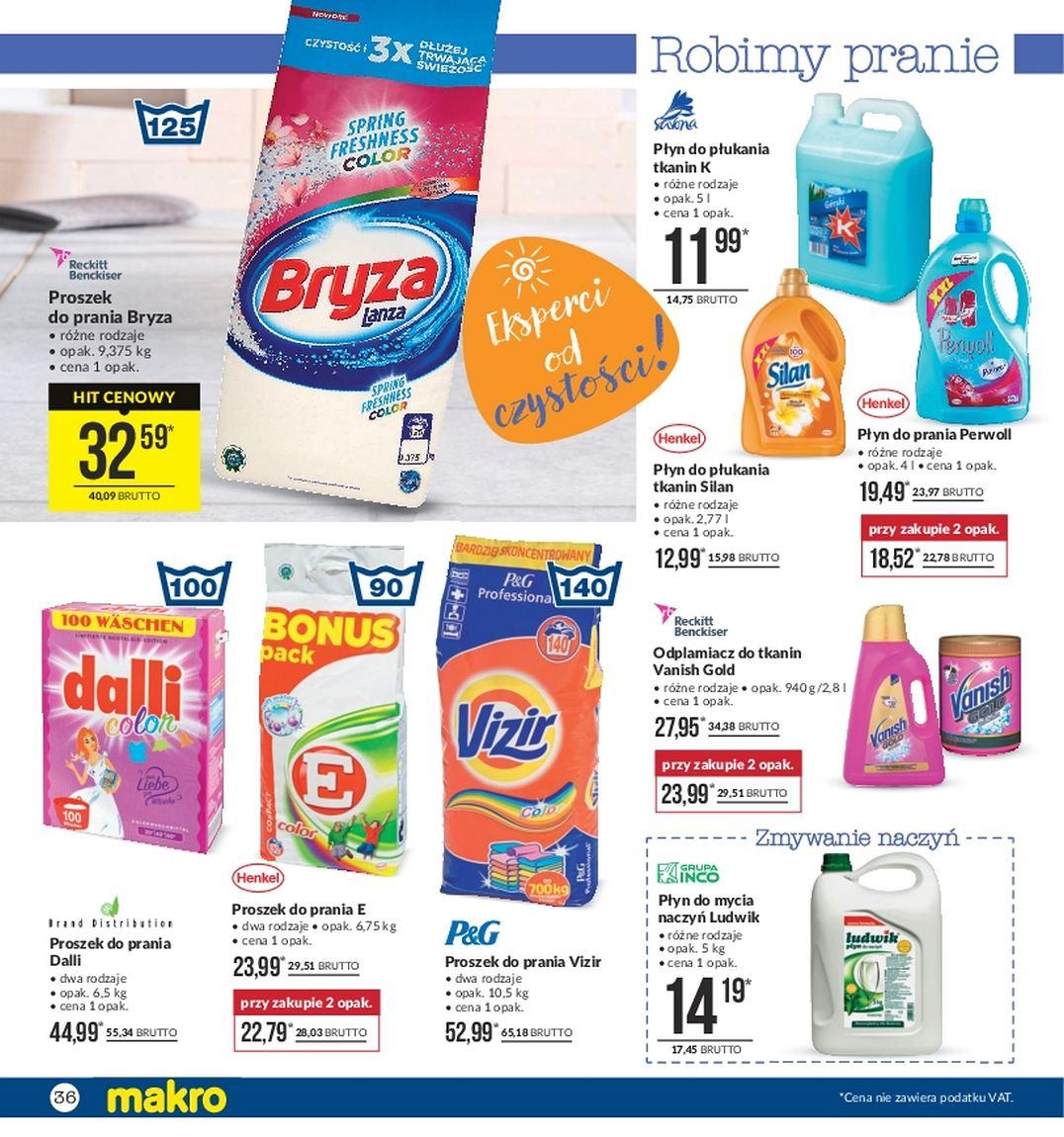 Gazetka promocyjna MAKRO do 14/08/2017 str.36