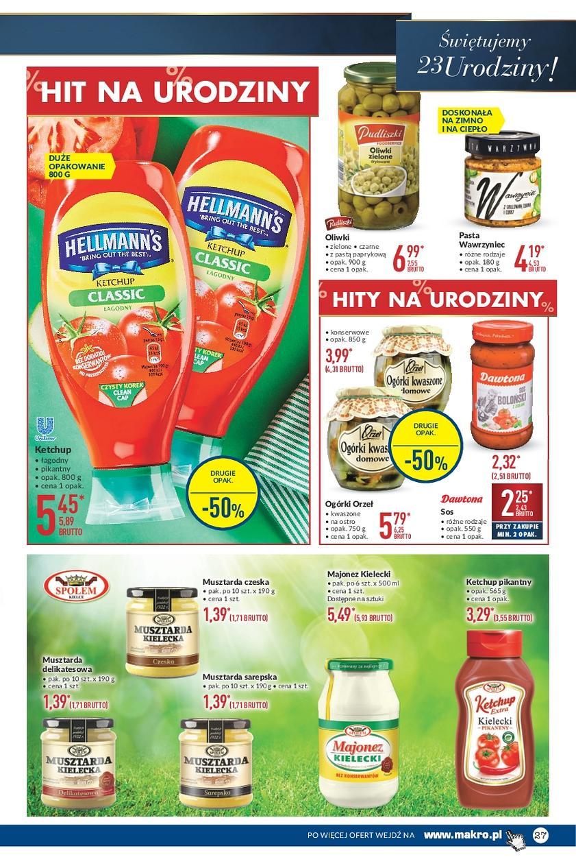 Gazetka promocyjna MAKRO do 11/09/2017 str.27