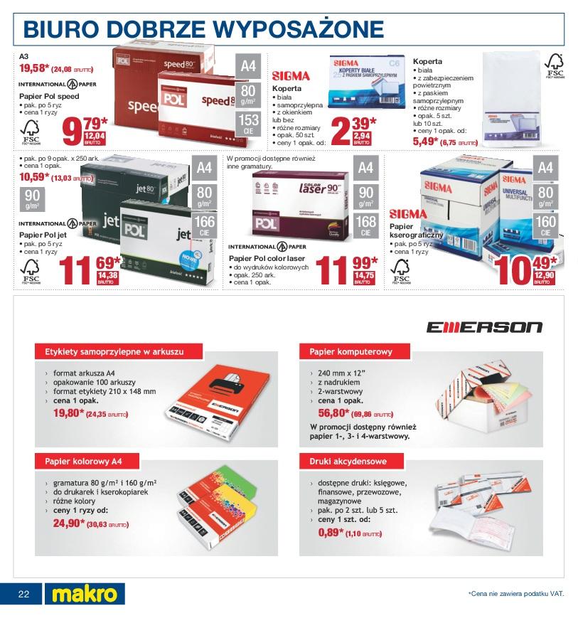 Gazetka promocyjna MAKRO do 16/01/2017 str.22