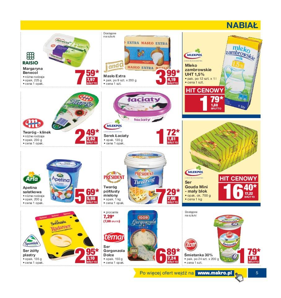 Gazetka promocyjna MAKRO do 30/01/2017 str.5