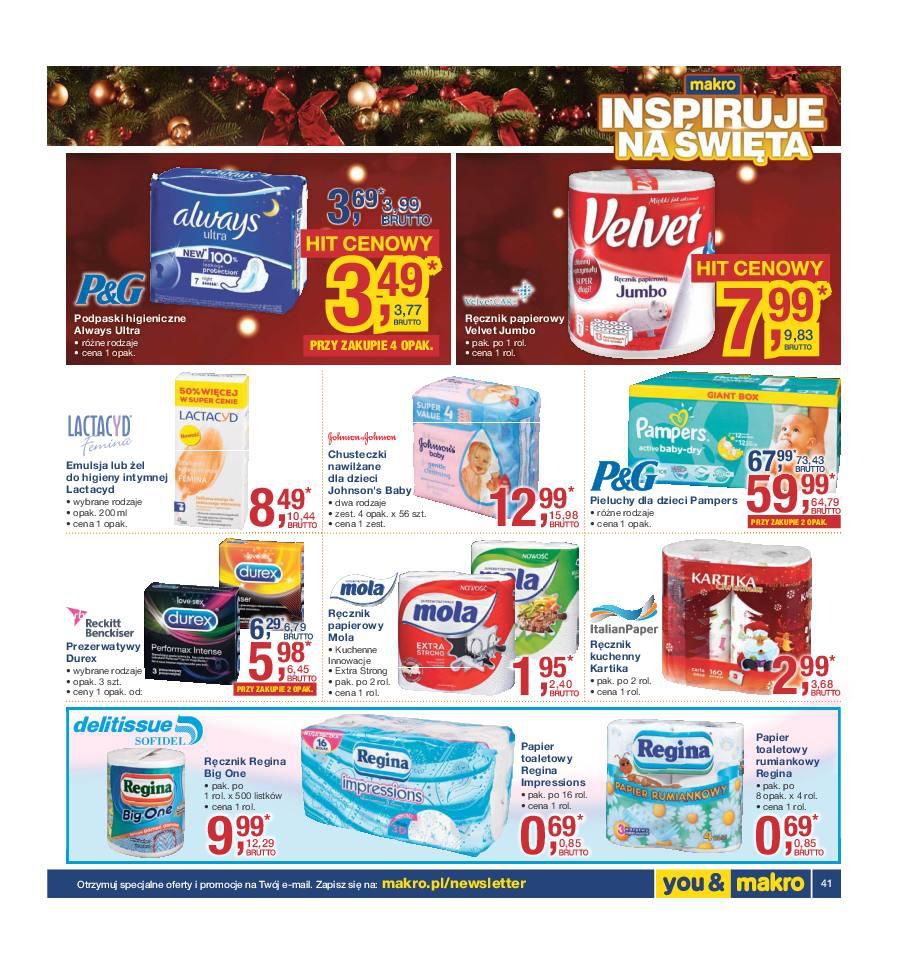 Gazetka promocyjna MAKRO do 24/12/2015 str.41