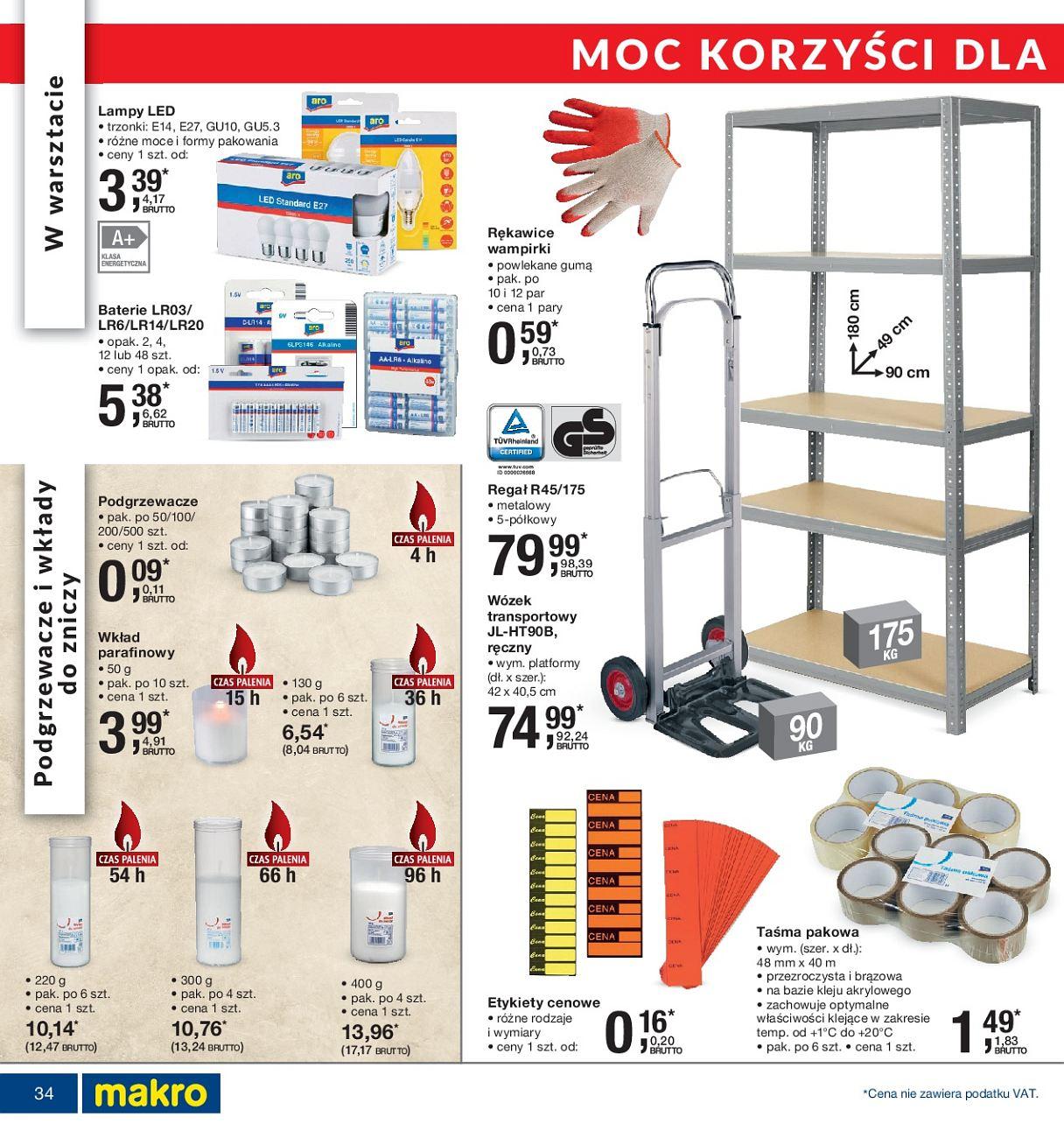 Gazetka promocyjna MAKRO do 27/08/2018 str.34