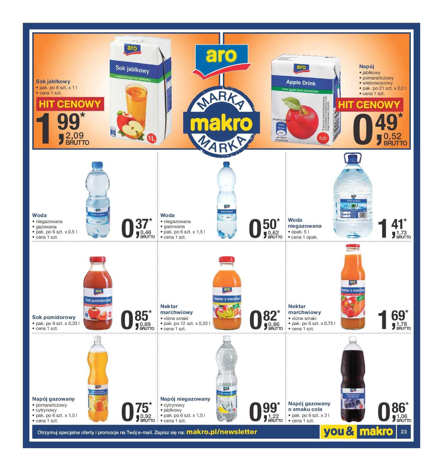 Gazetka promocyjna MAKRO do 29/02/2016 str.23