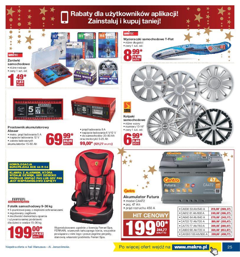 Gazetka promocyjna MAKRO do 24/12/2016 str.25