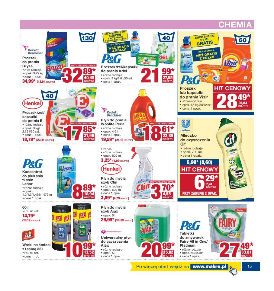 Gazetka promocyjna MAKRO do 12/09/2016 str.15