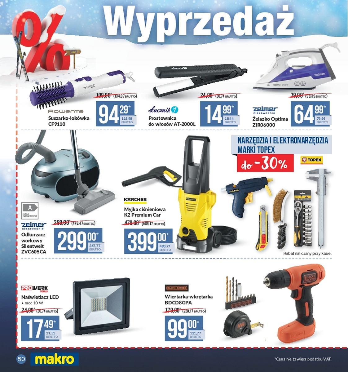 Gazetka promocyjna MAKRO do 15/01/2018 str.50