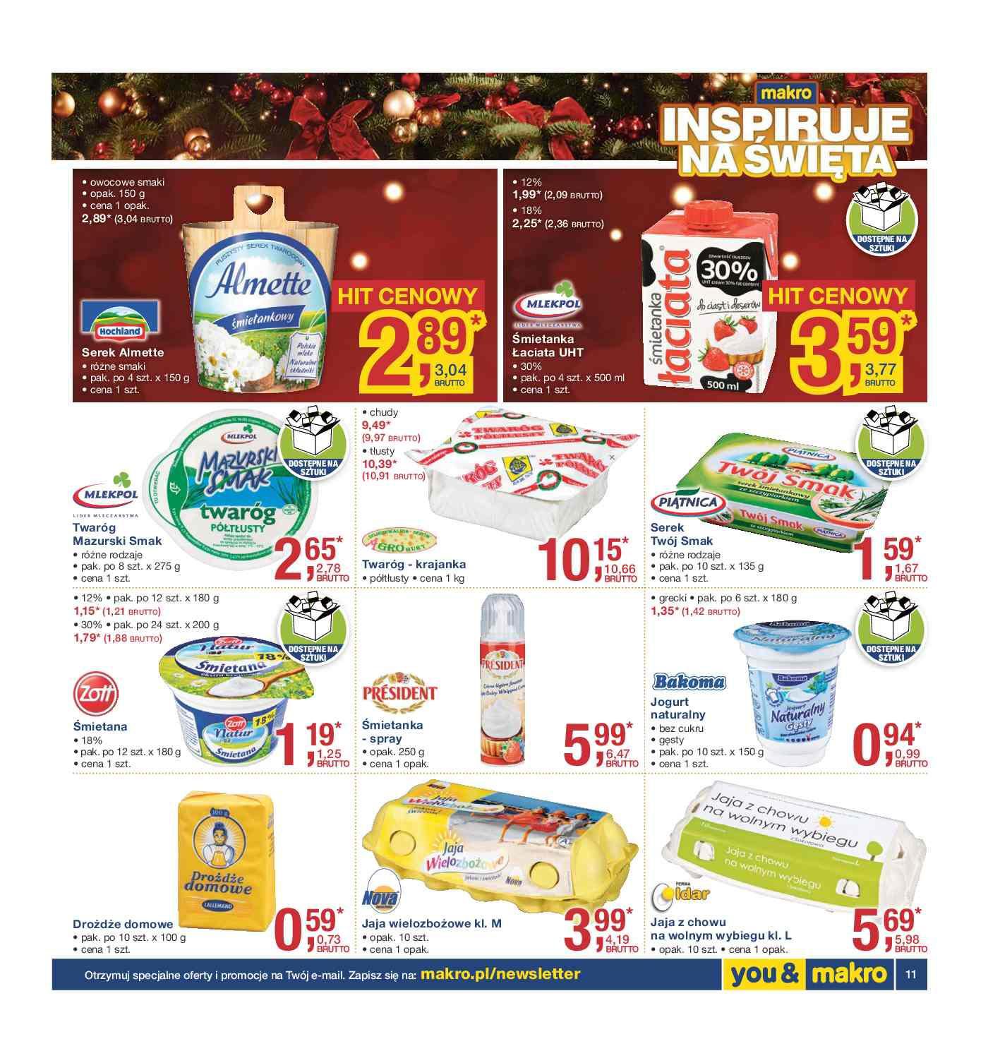 Gazetka promocyjna MAKRO do 07/12/2015 str.11