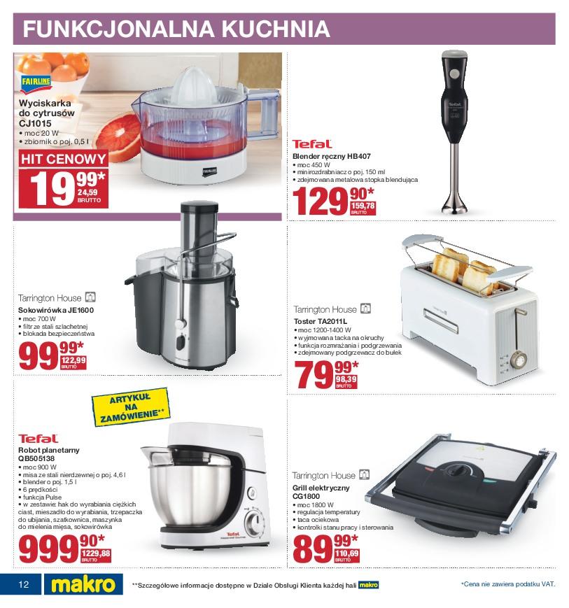 Gazetka promocyjna MAKRO do 29/08/2016 str.12