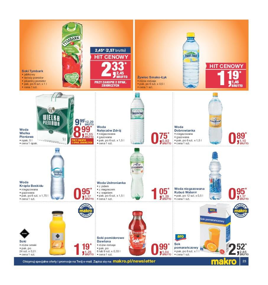 Gazetka promocyjna MAKRO do 25/04/2016 str.23